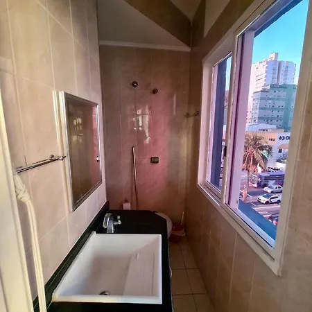 Apartamento Sao Vicente De Frente Para Praia Exterior photo