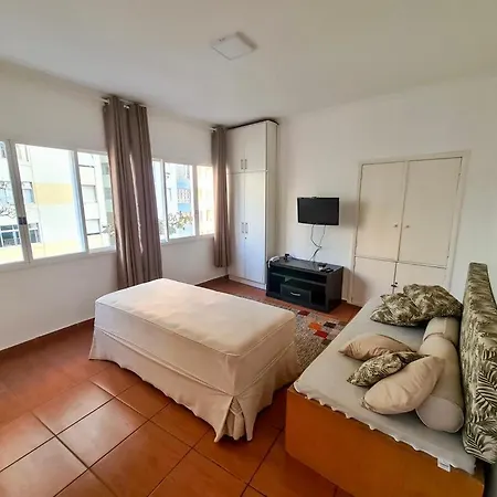 Apartamento Sao Vicente De Frente Para Praia Exterior photo