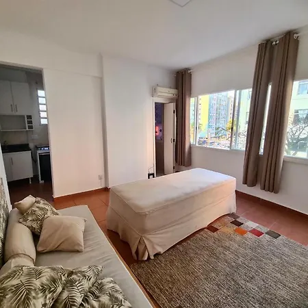 Apartamento Sao Vicente De Frente Para Praia Exterior photo