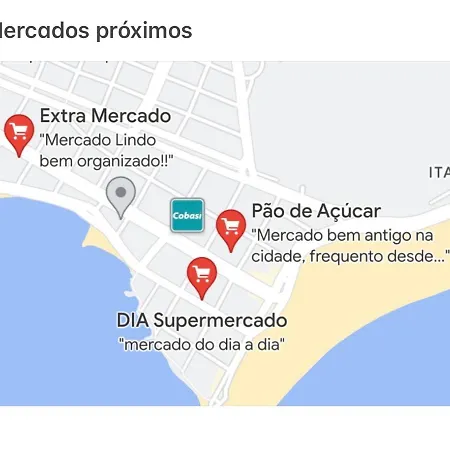 Apartamento Sao Vicente De Frente Para Praia Exterior photo